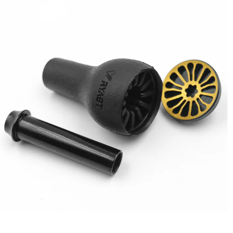 Pomo negro de TPE de 27 mm, co - Shimano Reel Stradic reseña y precio