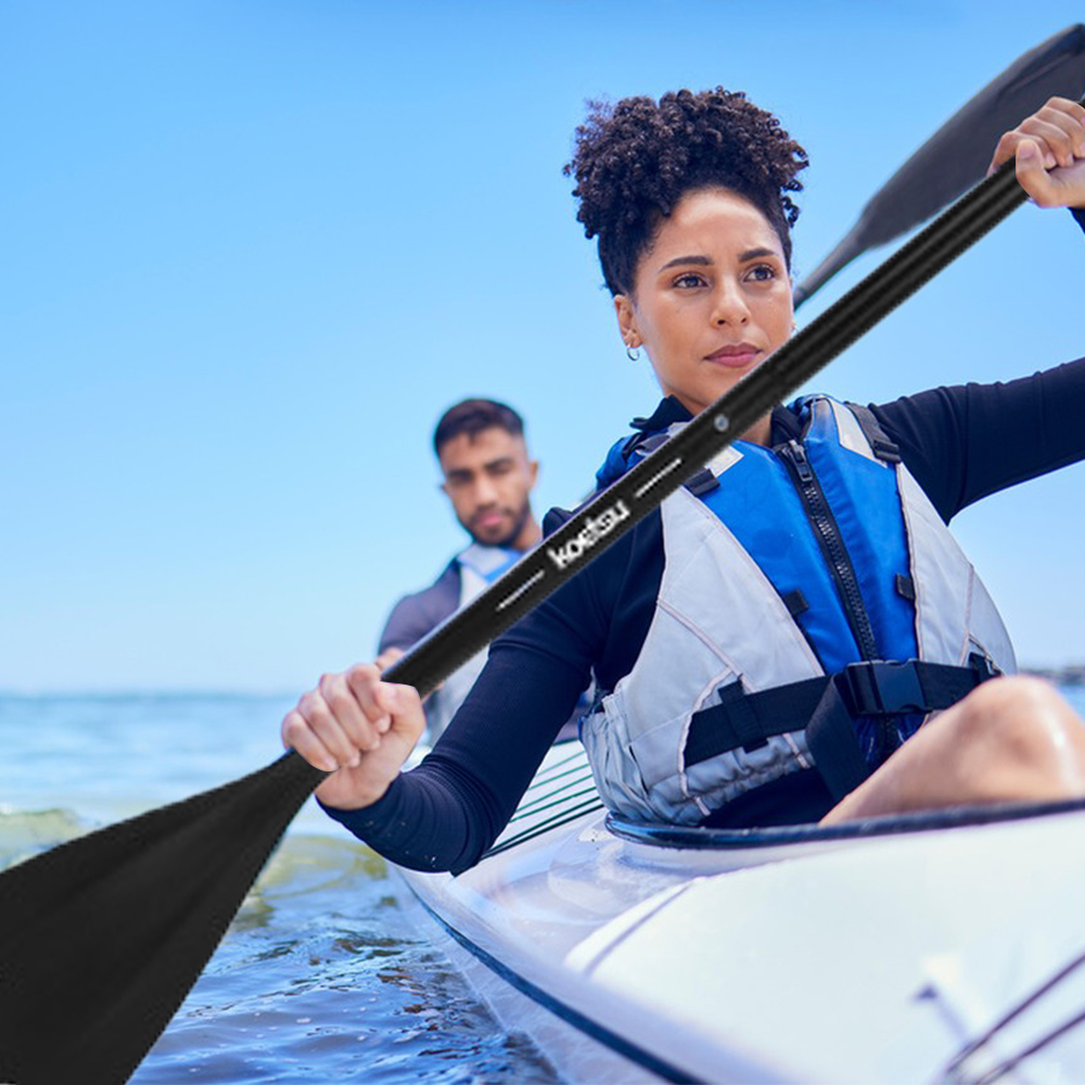 Paleta SUP ajustable de aleaci - Fishing Kayak Crate reseña y precio