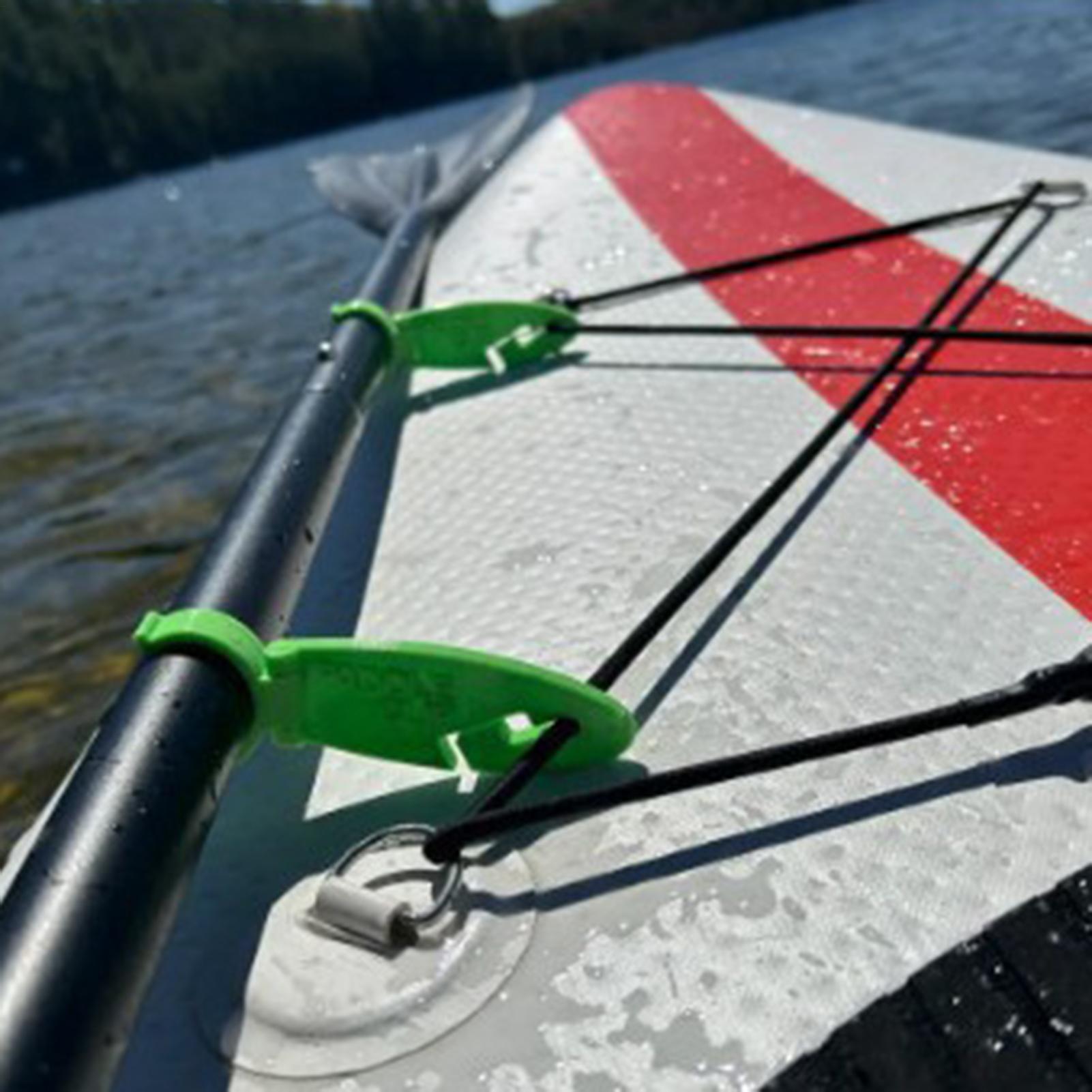 Clips para tabla de Paddle, 2  - Fishing Kayak Crate reseña y precio